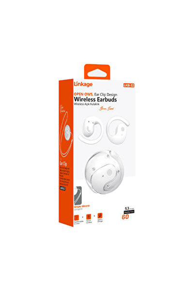 Linkage LKB-32 Wireless V5.3 60 Gün Bekleme Süreli Kablosuz Açık Bluetooth Kulaklık