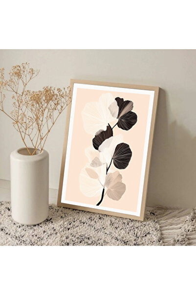 Dekorsiahome Τραπέζι σαλονιού κουζίνας με ξύλινο πλαίσιο μονοκόμματο BJSE TK1370