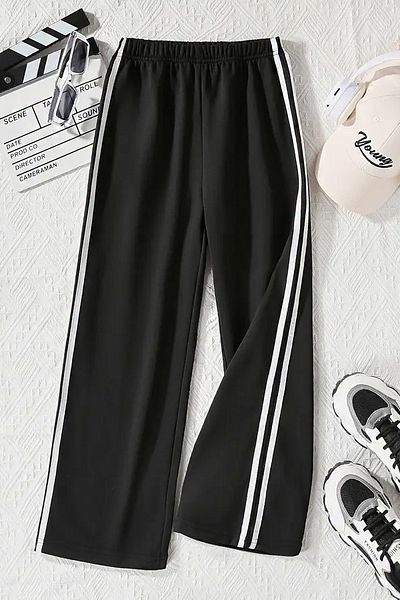 c.c.l. coccolin kids baby clup Children's Unisex Piping Loose Fit Pipe Leg Cotton Sweatpants