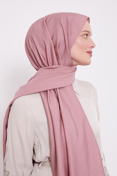 Levidor Dusty Rose Leola Plain Shawl