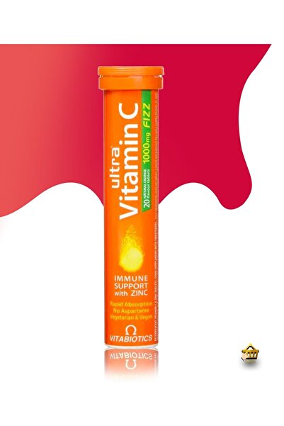 Vitabiotics الترا فيتامين سي 20 قرص فوارة