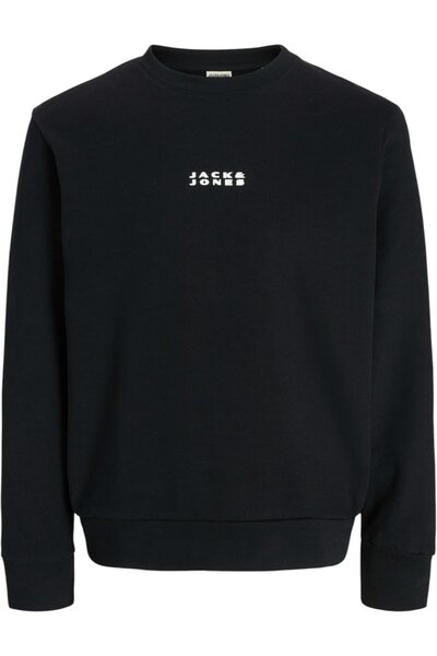 Jack & Jones Bluza JACK & JONES Costance Sweat Crew - 12282821-Negru