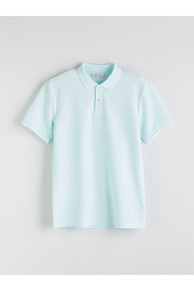 LC Waikiki Quality Parts from Celebi Store |   Polo Neck Men's Textured T-Shirt