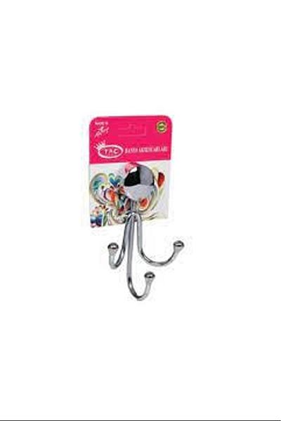 PRATİKOBA Decorative 3-Piece Tulip Bathroom Hanger Royaleks-Taç575/Dek