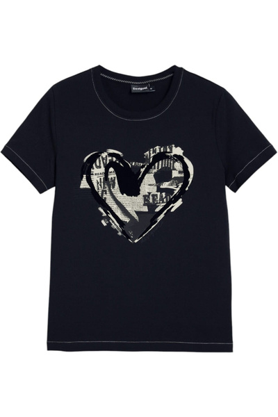 Desigual Letter Core T-shirt - 25WWTK04-2000