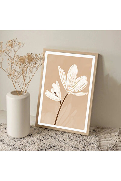 Dekorsiahome Masa dintr-o bucată cu cadru din lemn pentru sufragerie, sufrage...