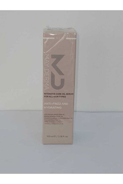 MAY DERMA سيروم زيت العناية المكثفة لجميع أنواع الشعر 100 مل