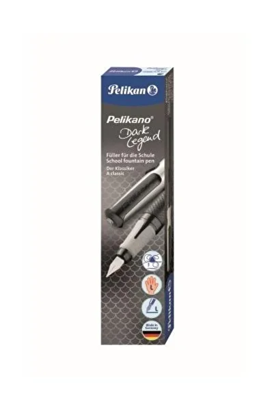 Pelikan Pelikano Dark Legend pen, L nib, with grip pen
