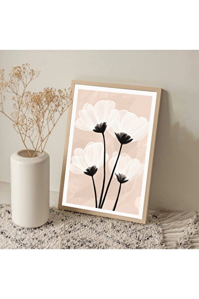 Dekorsiahome Jednodijelni drveni stol sa ramom za dnevnu sobu, hodnik i kuhin...