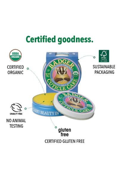 Badger Badger Shea Butter Nail Care - 21g