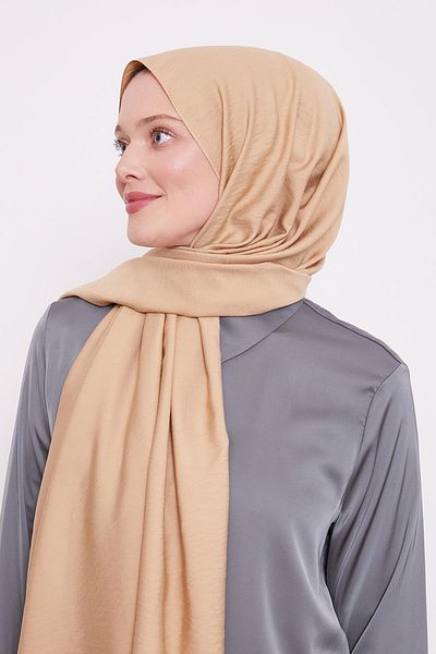Levidor Camel Leola Plain Shawl