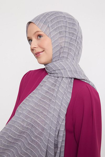 Levidor Gray Elda Shawl