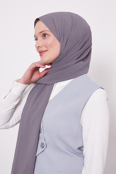 Levidor Smoked Crinkle Plain Shawl