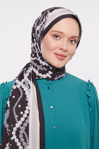 Levidor Mink Pearl Patterned Elegance Shawl