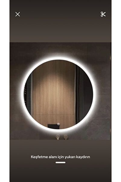 DOKUNMATIK SENSÖRLÜ LED'Lİ 90CM BANYO & LAVABO & SALON & MAKYAJ & DUVAR & OFİS & YATAK ODASI AYNASI