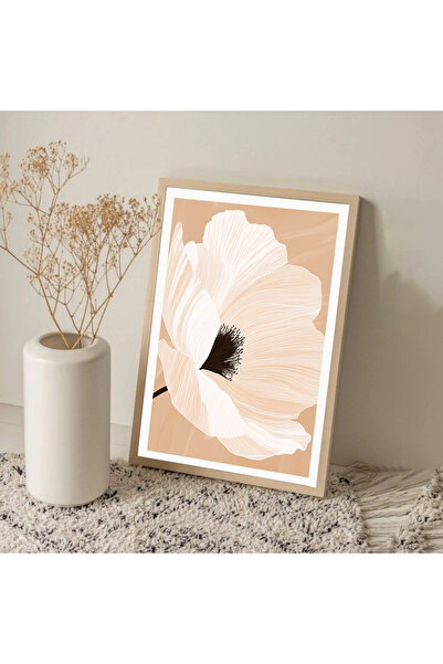 Dekorsiahome Masa dintr-o bucată cu cadru din lemn pentru sufragerie, sufrage...