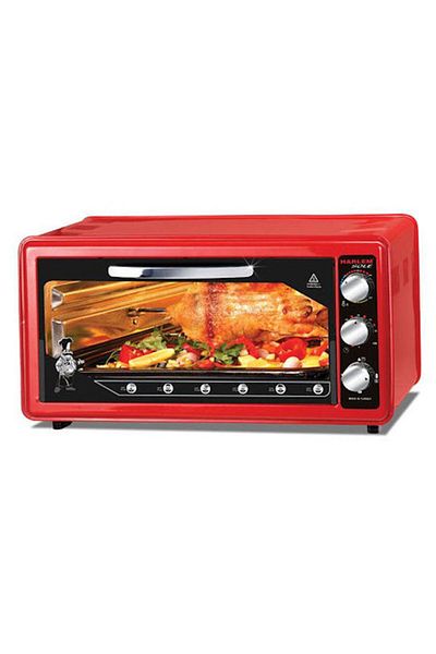 HARLEM Electric oven with thermostat Harlem® SOLE HAF409 With ROTISOR, 1500W, 45L, Trays Included