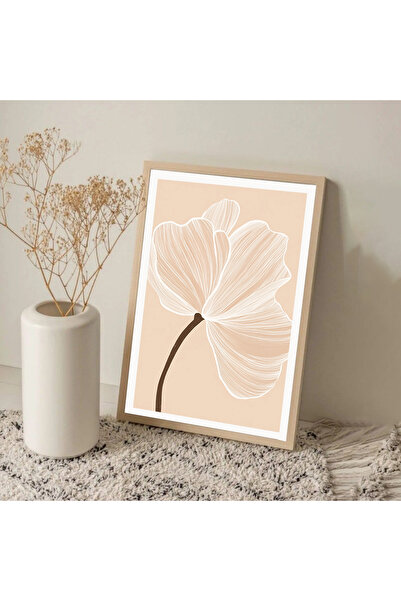 Dekorsiahome Masa dintr-o bucată cu cadru din lemn pentru sufragerie, sufrage...