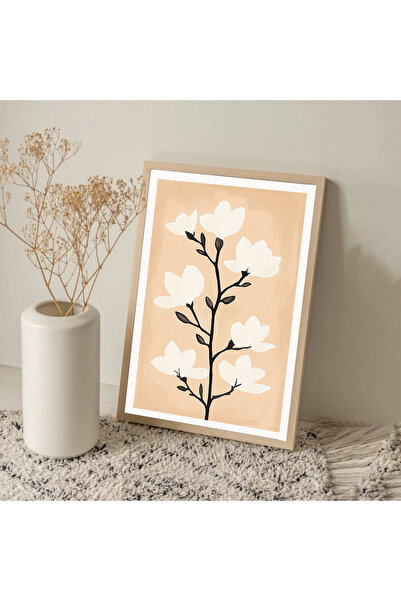 Dekorsiahome Masa dintr-o bucată cu cadru din lemn pentru sufragerie, sufrage...