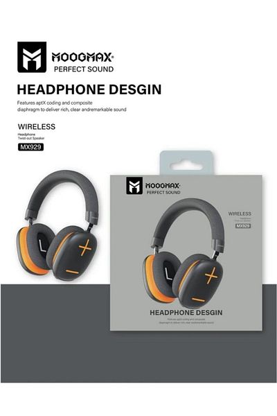 MOOGMAX Moog Max Noise Cancelling Bluetooth Headset
