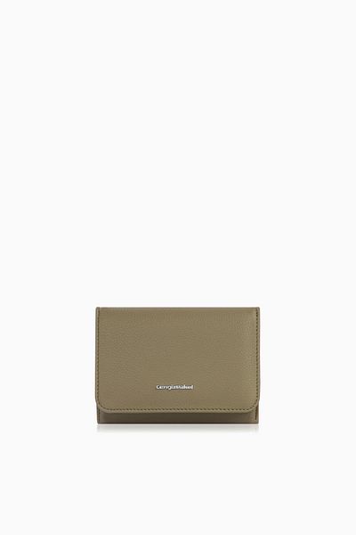 CENGİZ PAKEL Cengiz Pakel Small Size Magnet Women's Wallet/Portfolio – 65297 - Khaki/Mink