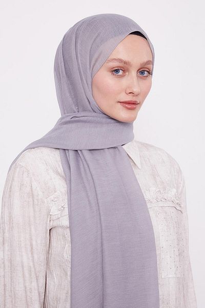 Levidor Silver Arlyn Plain Shawl