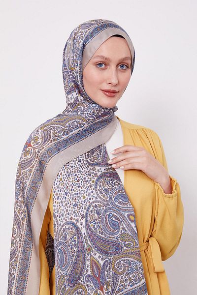 Levidor Mink Marbled Indian Silk Shawl