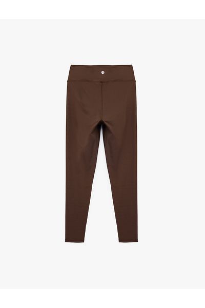 Koton High Waist Interlock Stitching Detail Sports Leggings