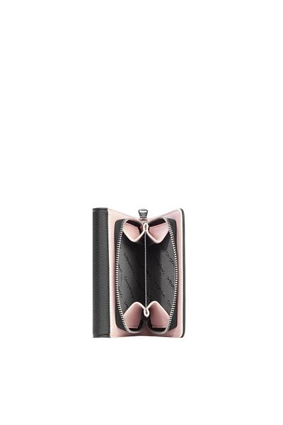 CENGİZ PAKEL Cengiz Pakel Small Size Magnet Women's Wallet/Portfolio – 65297 - Black/Powder