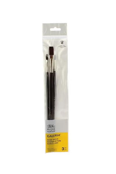 Winsor Newton Galeria Long Handle Artist Brush – Professional Quality for Acrylic & Oil Painting