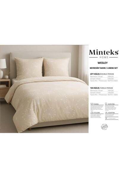 Minteks Daily Ranforce Duvet Cover Set