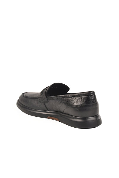 MARCOMEN Black Genuine Leather Men's Casual Shoes 152-21139 m