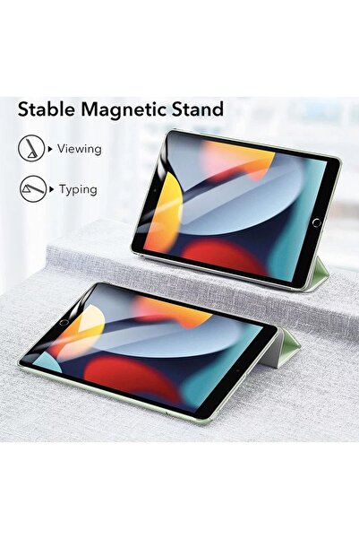 ESR Acer Rebound 10.2-inch iPad Case Compatible with iPad 7, 8, and 9 with Green Stand