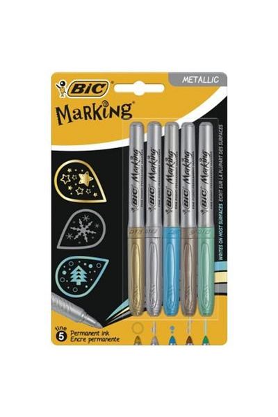 Bic Marker permanent Marking Metalic, diverse modele,
