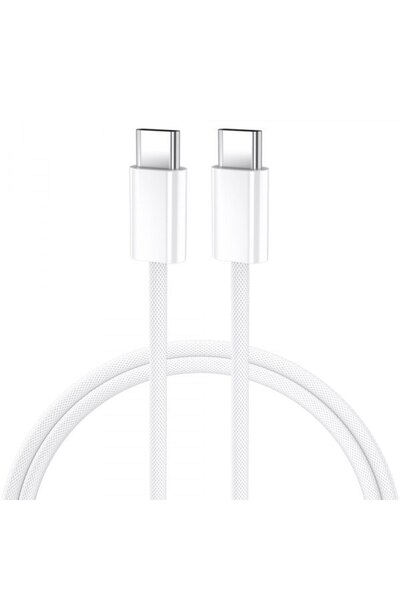 Modo Cablu Date si Incarcare USB-C - USB-C BWOO BO-X284, 60W, 1m, Alb