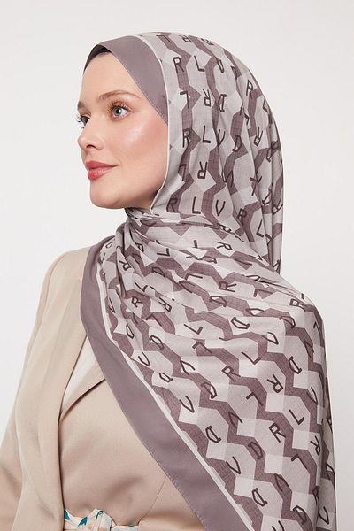 Levidor A.Mink Honeycomb Pattern Love Shawl