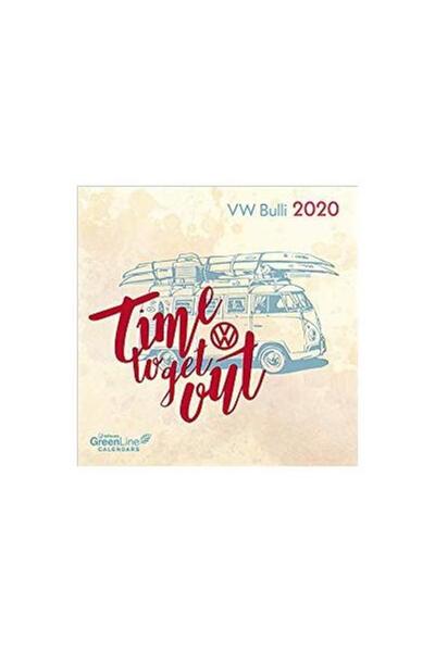 teNEues Calendar GreenLine VW Bulli 2020, 30 x 30 cm