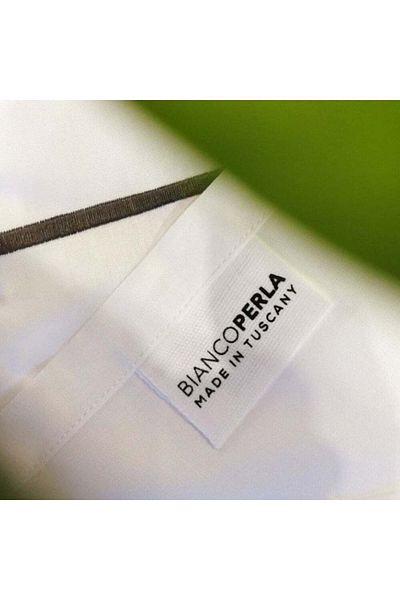 Bianco Perla 4-piece double bed linen set, Biancoperla - Agatha Bianco, white