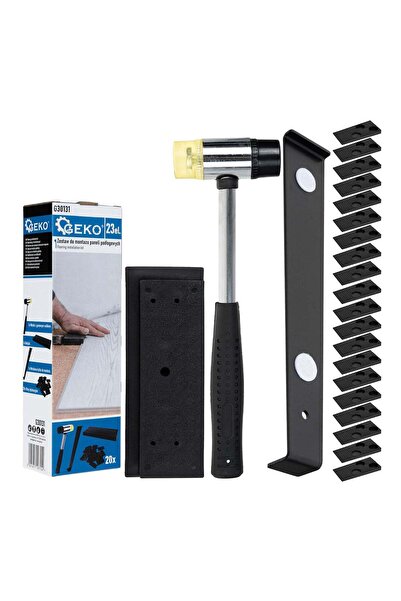GEKO SET PENTRU MONTARE FIXARE PARCHET LAMINAT SI LEMN 23 PIESE