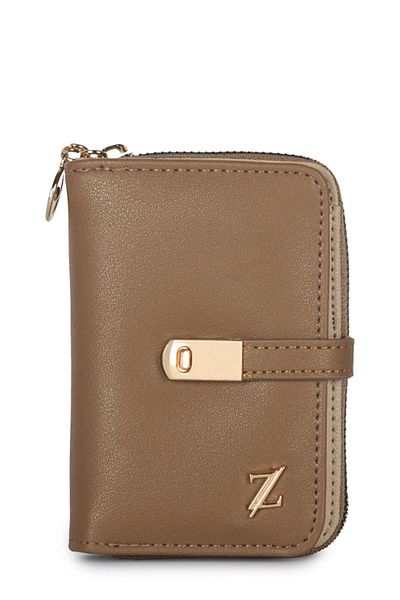 Zühre Zippered Mink Mini Wallet Zc025
