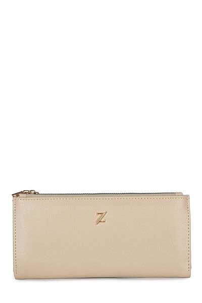 Zühre K.Beige Compartment Wallet Zc027