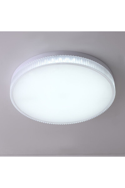 Klausen LED ceiling light Electra KL151076, round, 36W, 4300lm, neutral light, IP20, white,
