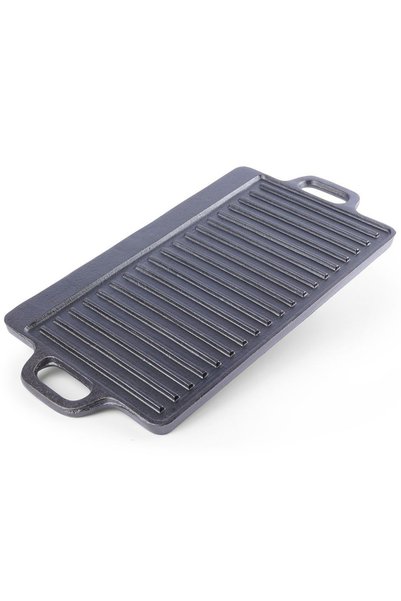 Orion LITINA placă de grătar din fontă cu două fețe 45.4x23 cm