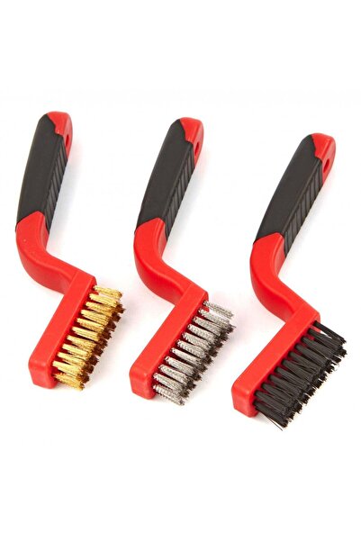 HBM Machines ΣΕΤ 3 ΣΥΡΜΑΤΙΝΩΝ ΒΟΥΡΤΣΩΝ ΓΙΑ ΚΑΘΑΡΙΣΜΟ ΚΑΙ ΑΦΑΙΡΕΣΗ ΣΚΟΥΡΙΑΣ ΜΗ...