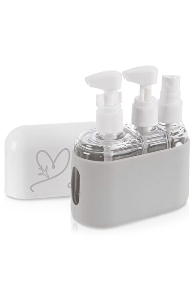 shumee Sticle, recipiente de călătorie pentru cosmetice într-o cutie cu 4 piese.