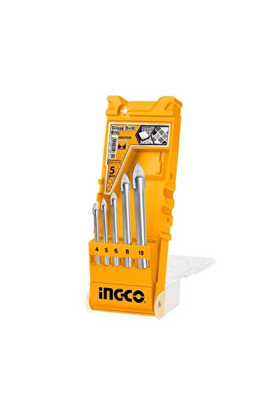 Bervas SET 5 BURGHIE PENTRU STICLA SI PLACA CERAMICA INGCO
