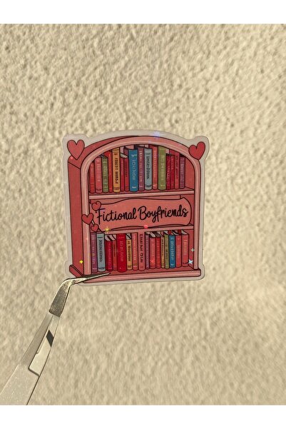 badescraft Hologramlı Parıltılı Tekli Sticker- Etiket- Parlayan Kitaplık Sticker