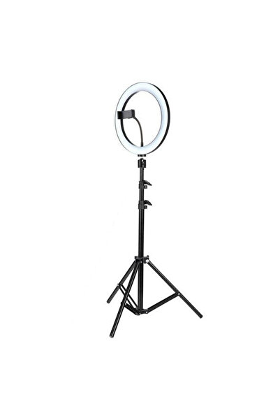 GENERAL Circular Ring Light, 96 x SMD LED, 3 light levels, USB, wired remote control, tripod included