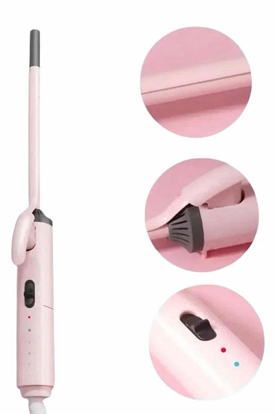 Kanonik Education Afro Wave Curly Thin Hair Curling Iron 10mm Hair Styler