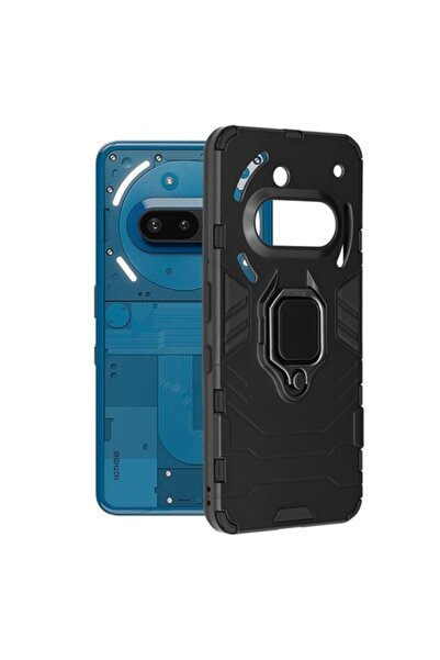 Felba Carcasă pentru Nothing Phone 3a, L72, Metal, Negru